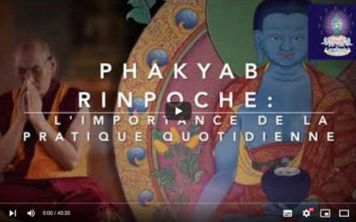 Video pratiquer le Dharma au quotidien – Bouddhisme