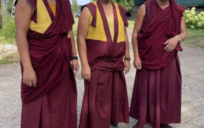 Tournée des moines de Sera Mey avec Phakyab Rinpoché en Août et septembre